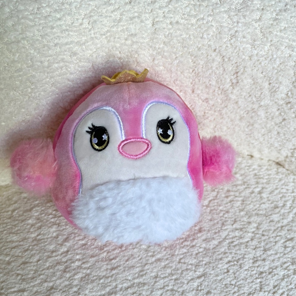 Squishmallows Mystery Piper Pink Penguin Plushie 5"